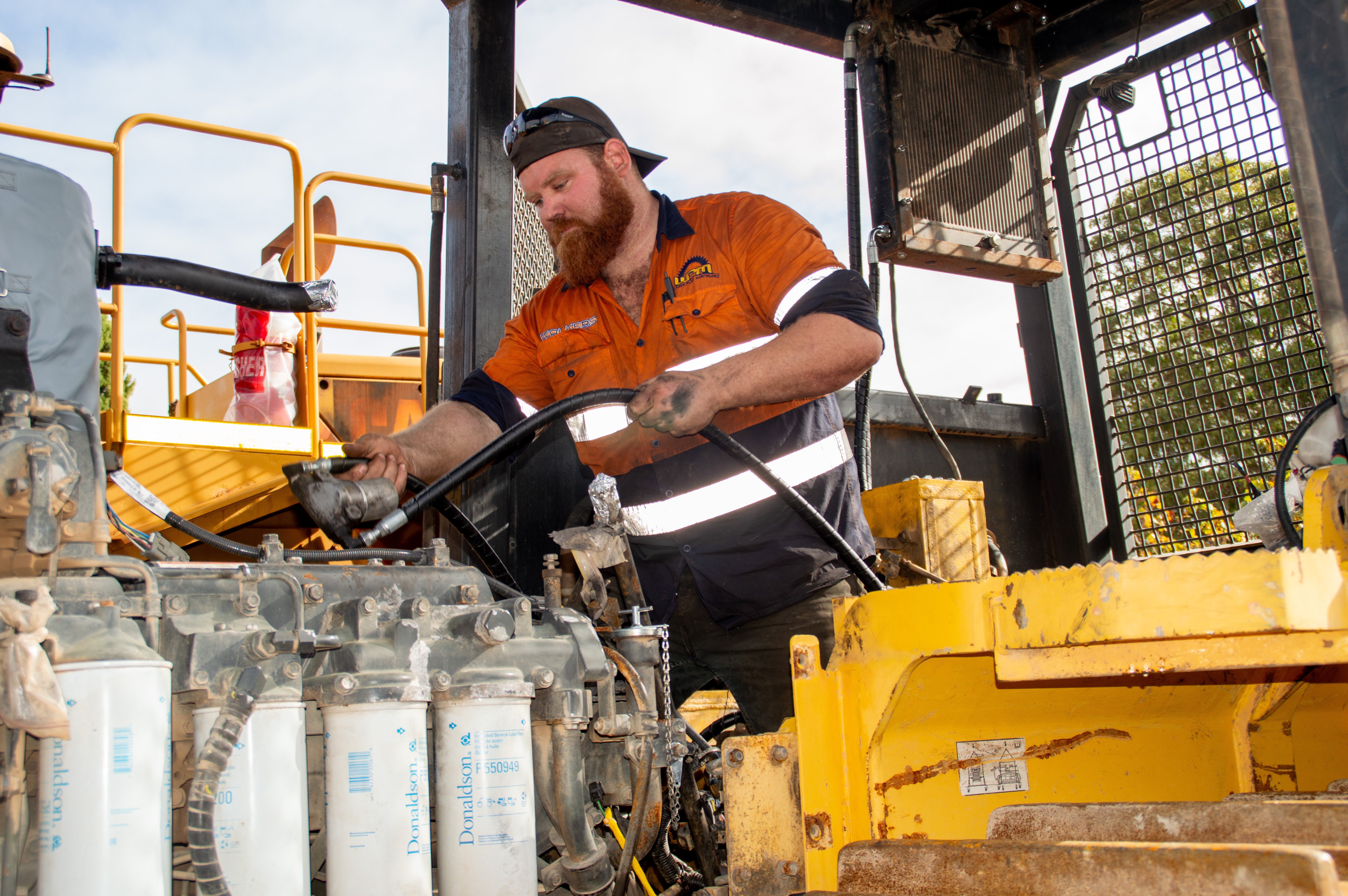 Small plant and machinery repairs in Perth